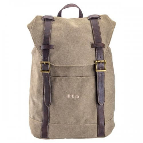 Brown Backpack RCM Canvas Collection