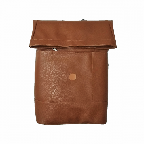 Foldtop Cognac  Backpack