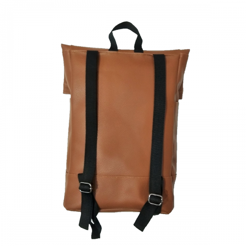 Foldtop Cognac  Backpack