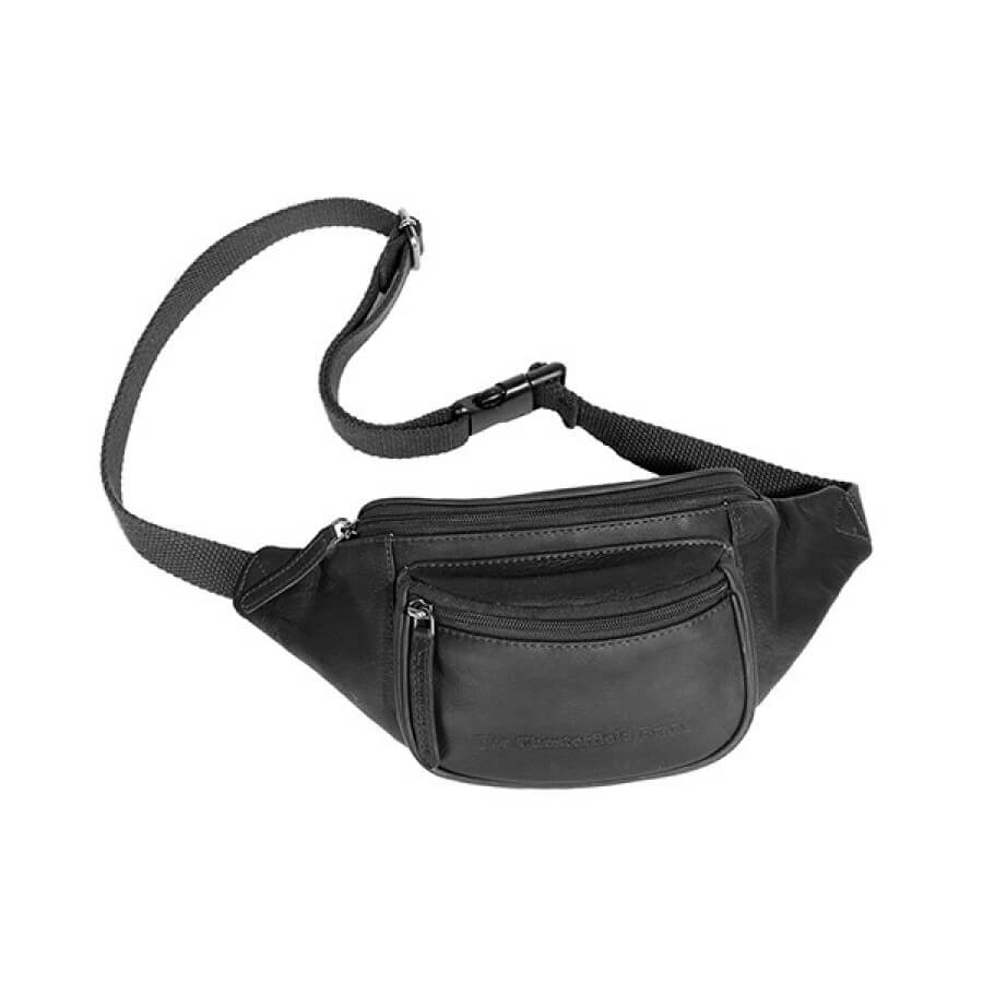 The Chesterfield Brand Leather Waist Pack Black | Traveller Store