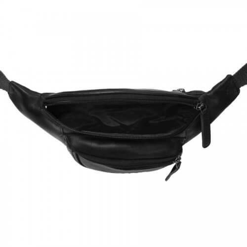 The Chesterfield Brand Leather Waist Pack Black