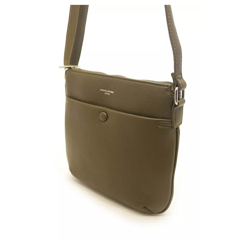 Handbag DAVID JONES Brown in Synthetic - 20795088