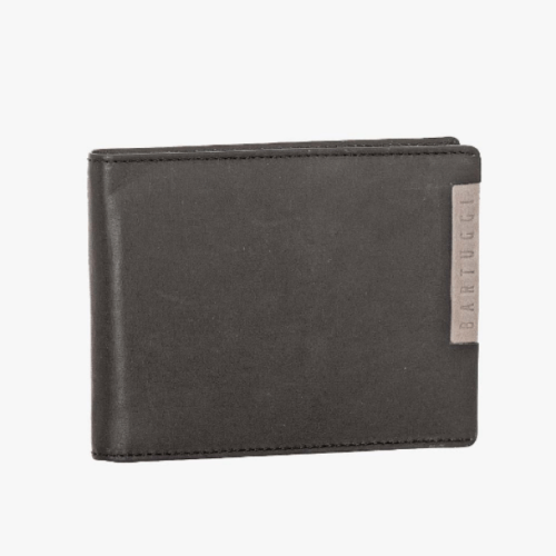 Bartuggi Men’s Leather Wallet Black 1055